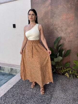 Saia Longa Floral